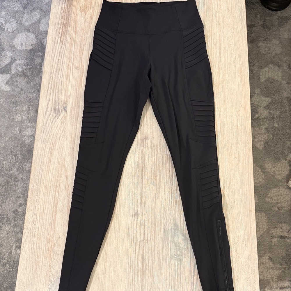 Althleta Black Delancey Moto Tight